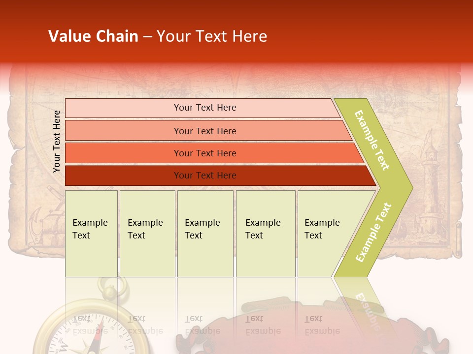 Retro Edge Letter PowerPoint Template