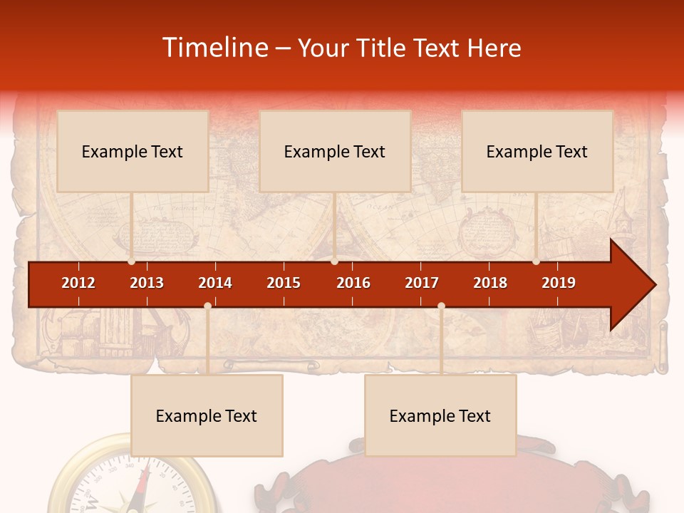 Retro Edge Letter PowerPoint Template