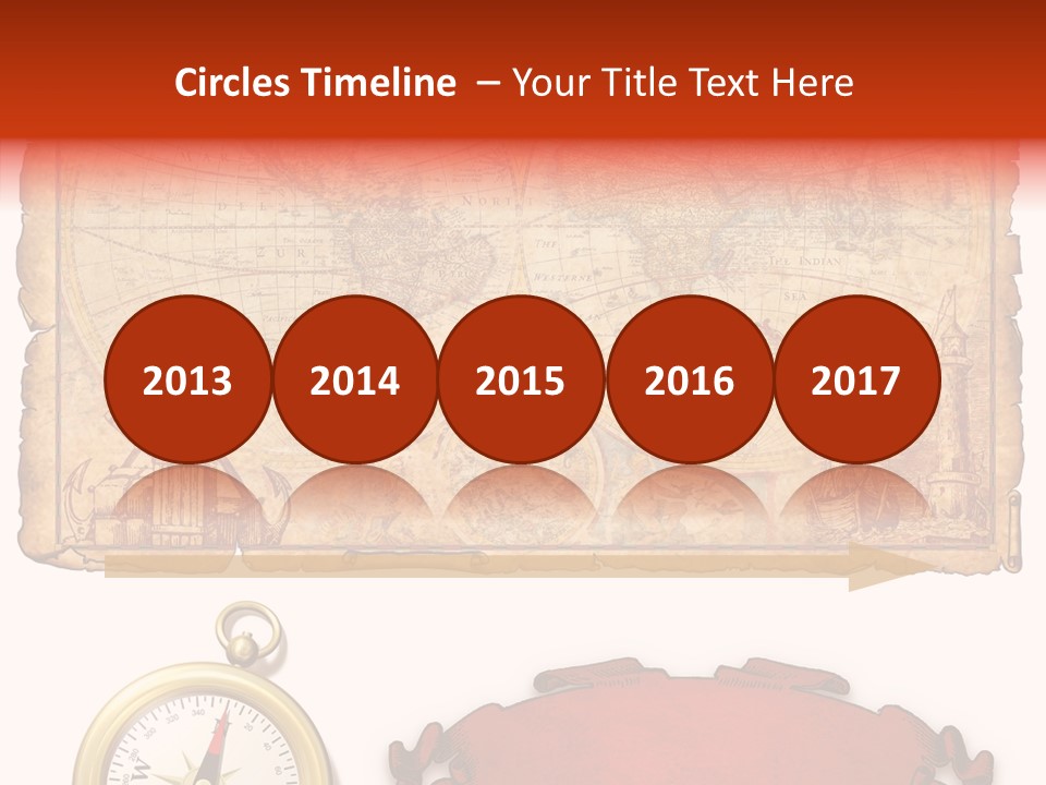 Retro Edge Letter PowerPoint Template