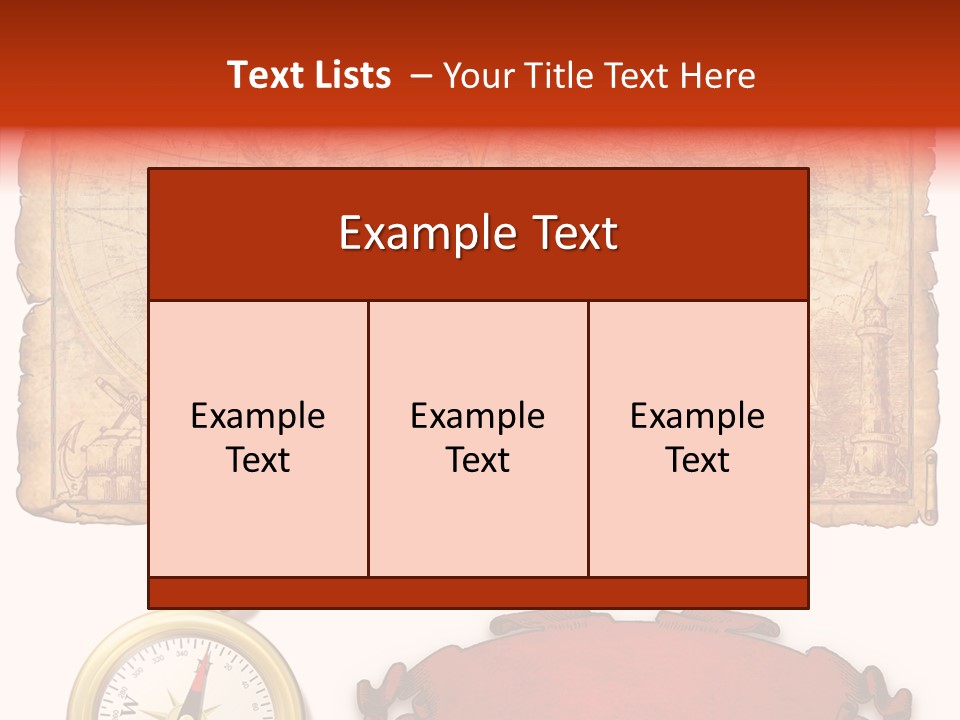 Retro Edge Letter PowerPoint Template