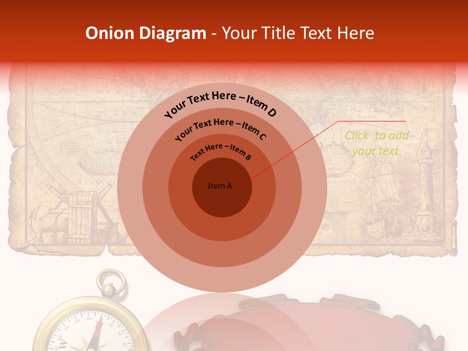 Retro Edge Letter PowerPoint Template