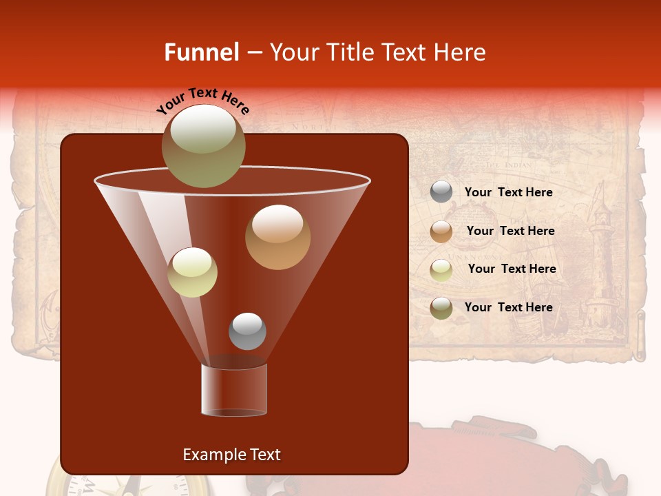 Retro Edge Letter PowerPoint Template