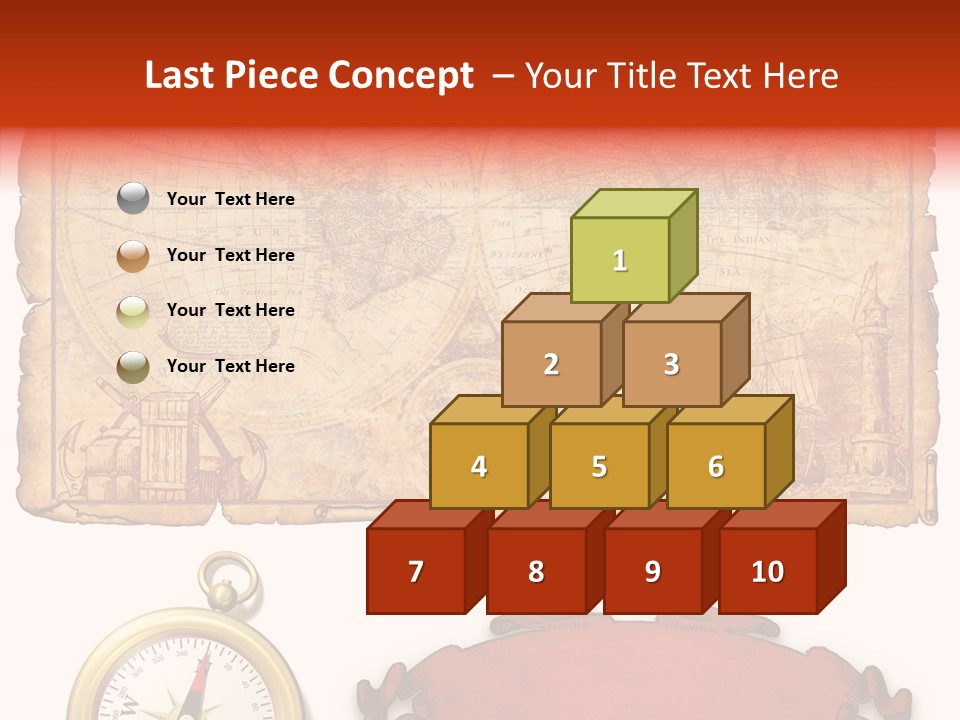 Retro Edge Letter PowerPoint Template