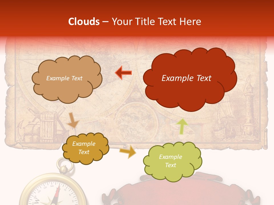 Retro Edge Letter PowerPoint Template
