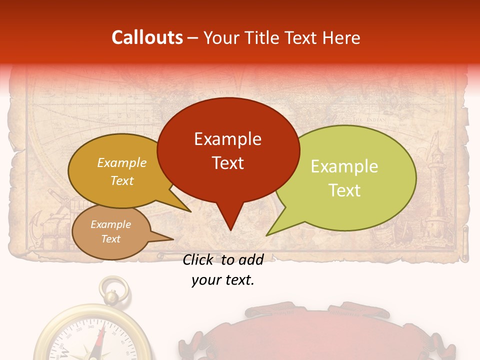 Retro Edge Letter PowerPoint Template