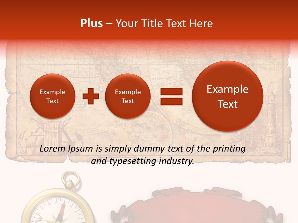 Retro Edge Letter PowerPoint Template