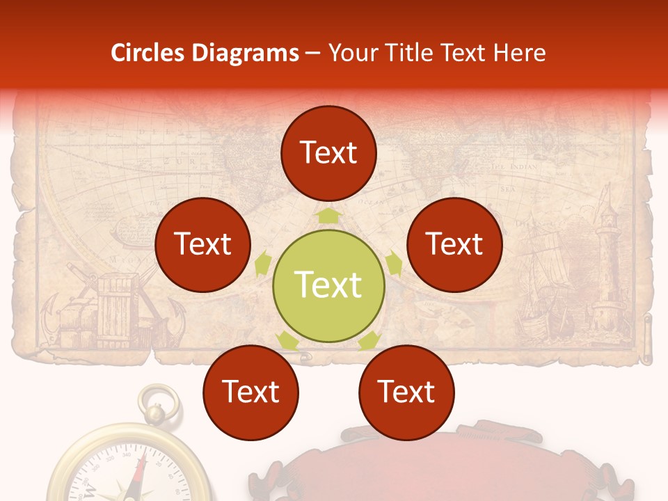 Retro Edge Letter PowerPoint Template