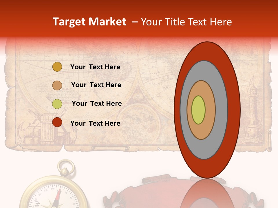 Retro Edge Letter PowerPoint Template