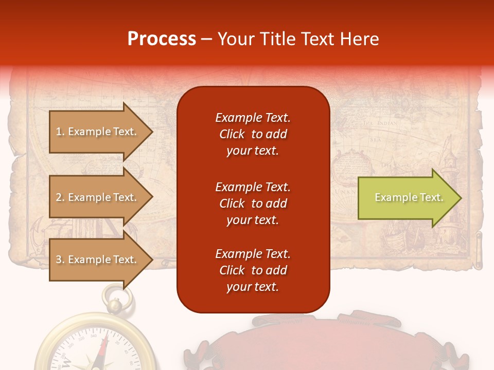 Retro Edge Letter PowerPoint Template