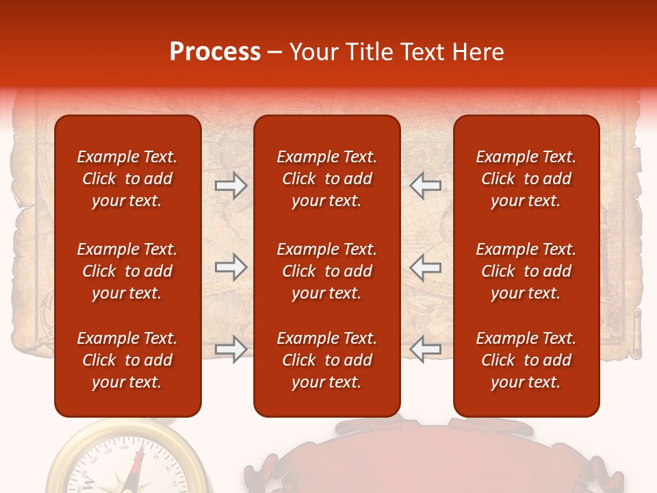 Retro Edge Letter PowerPoint Template