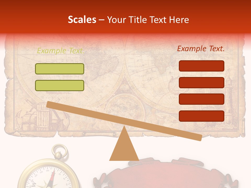 Retro Edge Letter PowerPoint Template