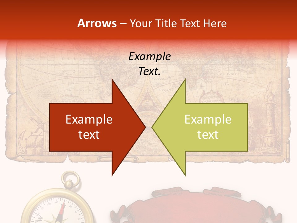 Retro Edge Letter PowerPoint Template