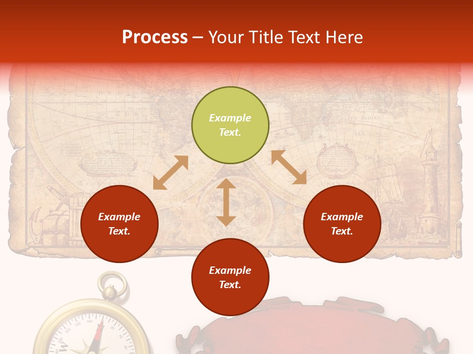 Retro Edge Letter PowerPoint Template
