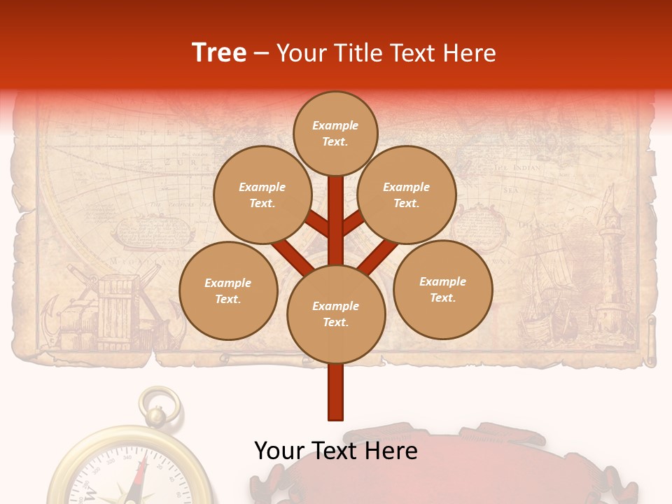 Retro Edge Letter PowerPoint Template