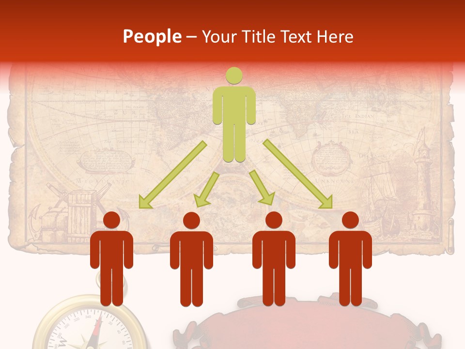 Retro Edge Letter PowerPoint Template