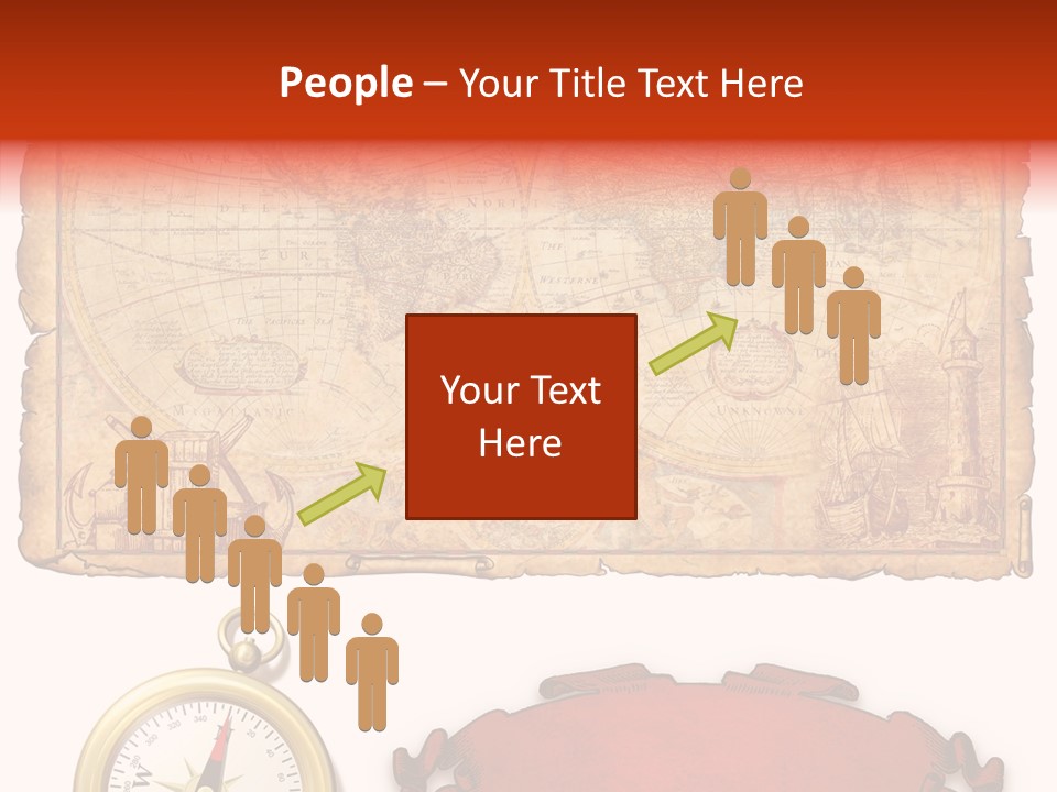 Retro Edge Letter PowerPoint Template