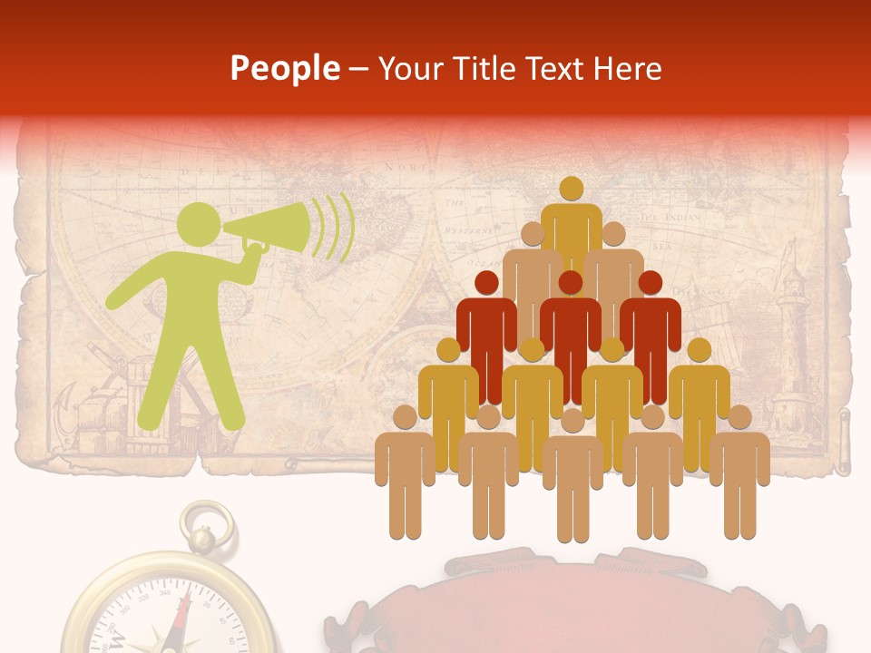 Retro Edge Letter PowerPoint Template