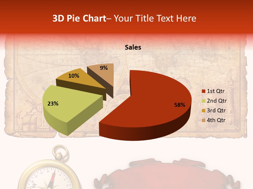 Retro Edge Letter PowerPoint Template