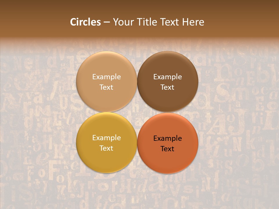 Rough Texture Background PowerPoint Template