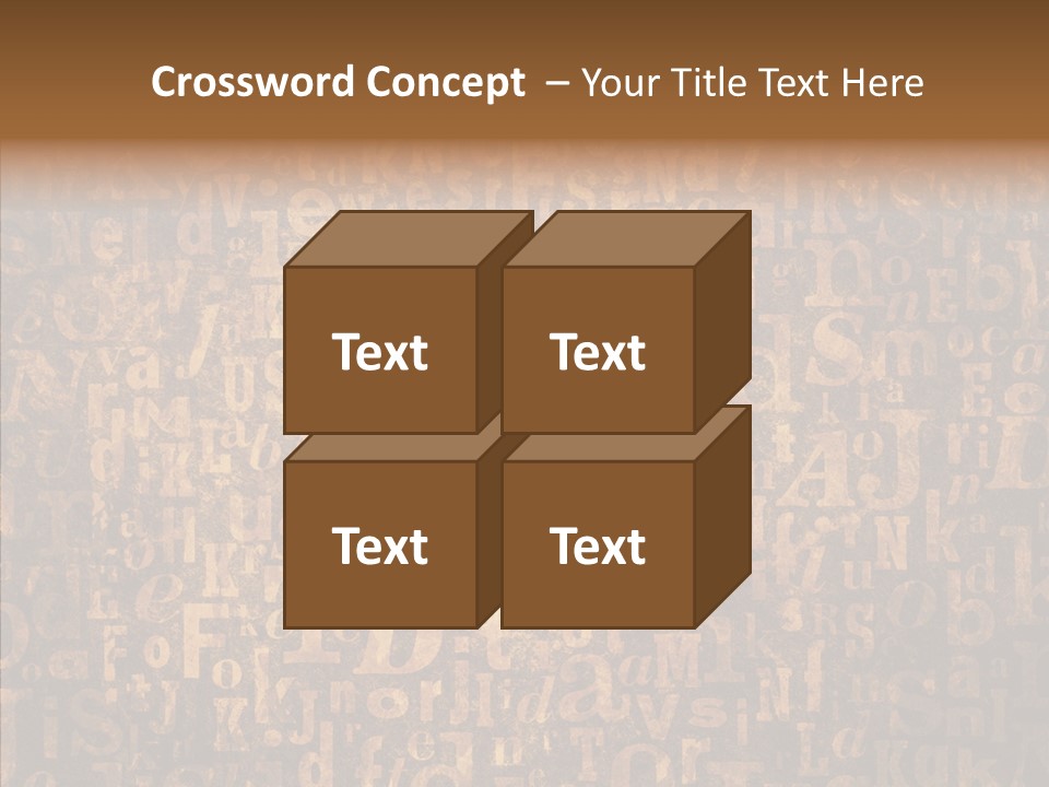 Rough Texture Background PowerPoint Template