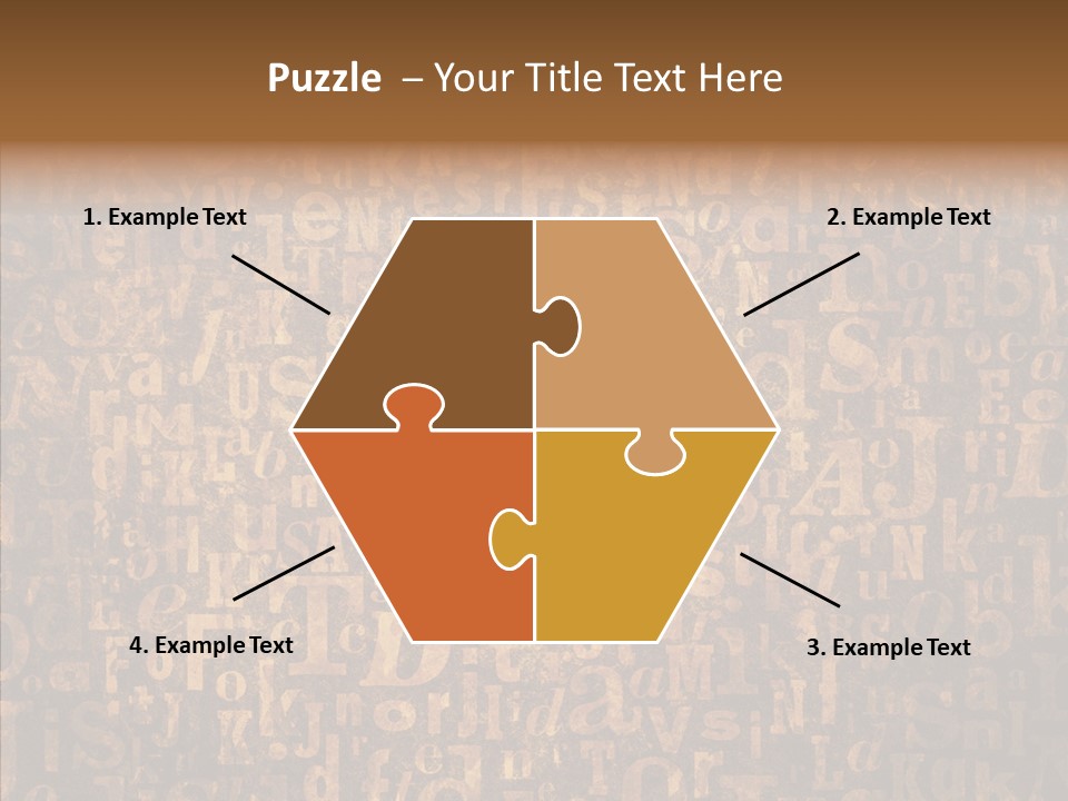 Rough Texture Background PowerPoint Template