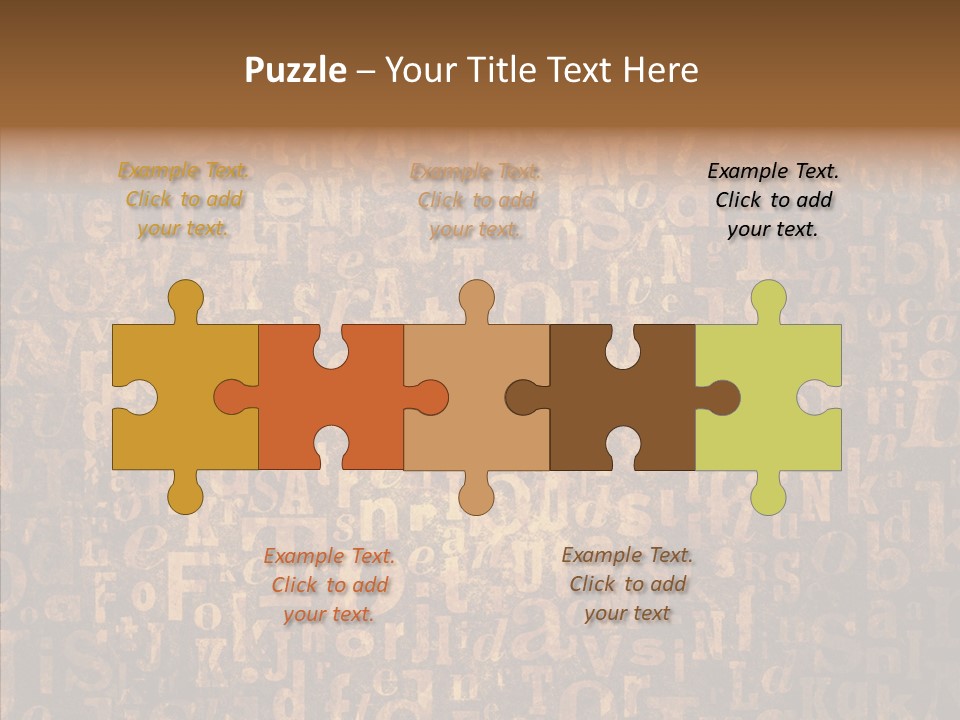 Rough Texture Background PowerPoint Template