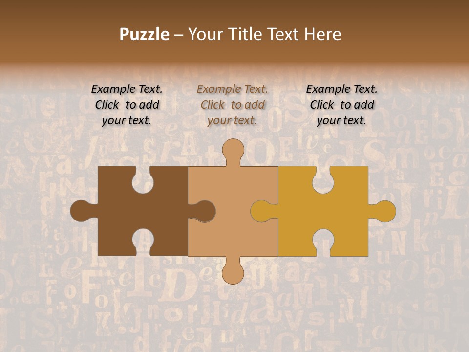 Rough Texture Background PowerPoint Template