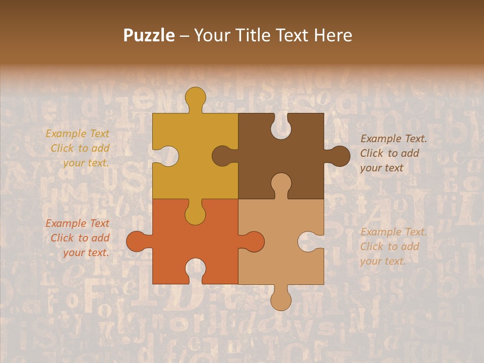 Rough Texture Background PowerPoint Template