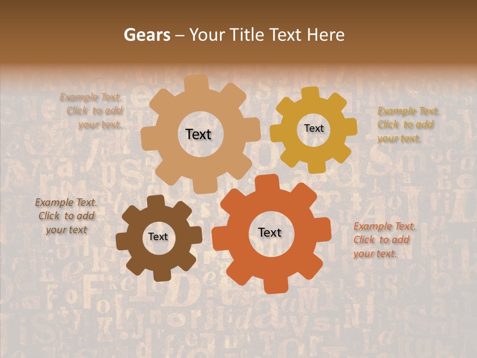 Rough Texture Background PowerPoint Template