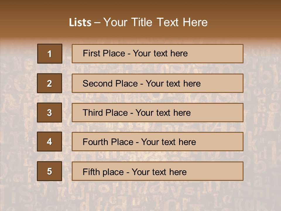 Rough Texture Background PowerPoint Template