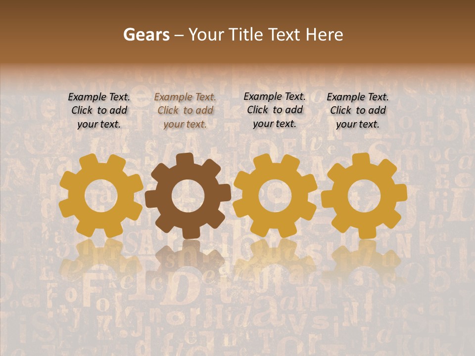 Rough Texture Background PowerPoint Template