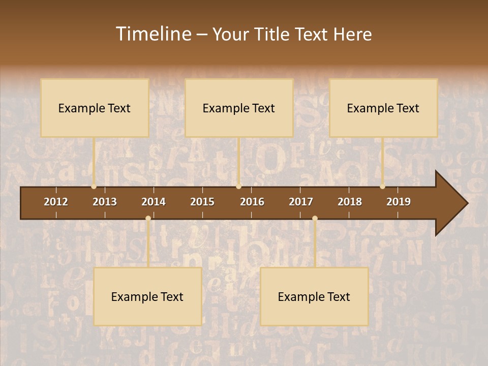 Rough Texture Background PowerPoint Template