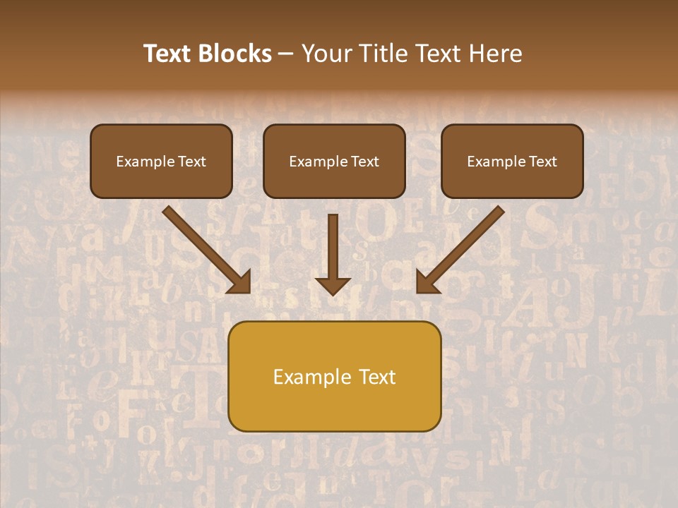 Rough Texture Background PowerPoint Template