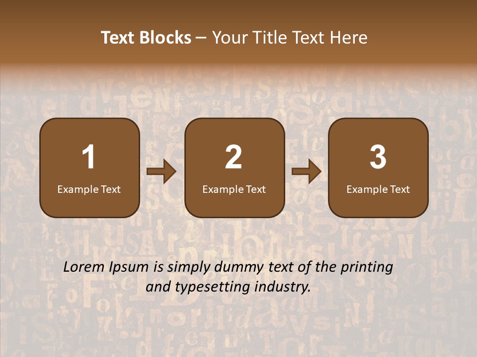 Rough Texture Background PowerPoint Template