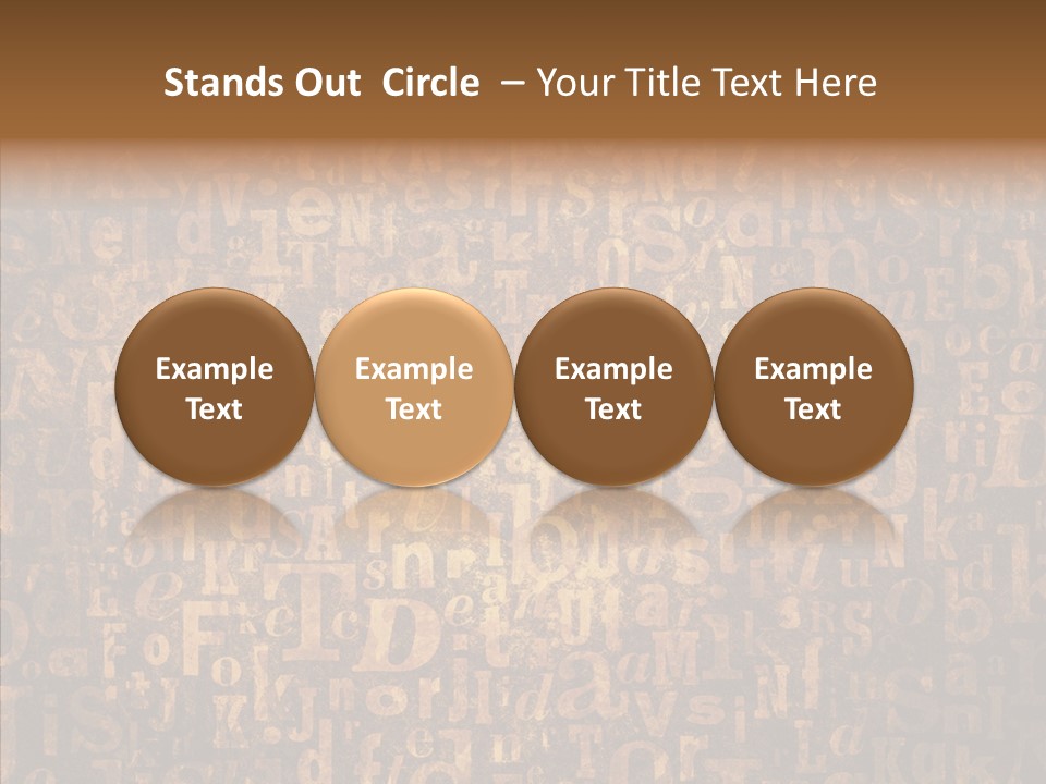 Rough Texture Background PowerPoint Template