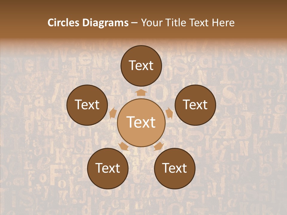 Rough Texture Background PowerPoint Template