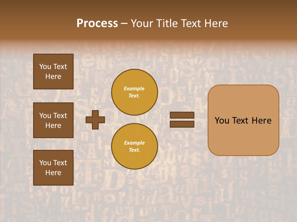 Rough Texture Background PowerPoint Template