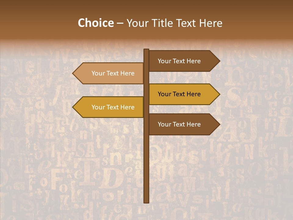 Rough Texture Background PowerPoint Template