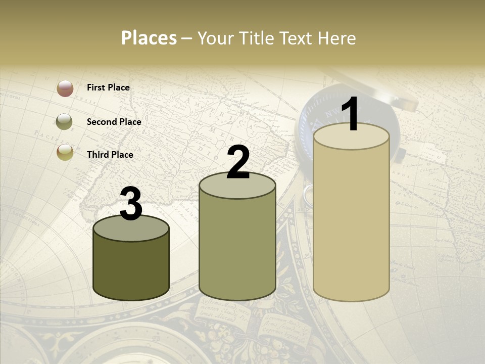 Navigation Plan Worldwide PowerPoint Template