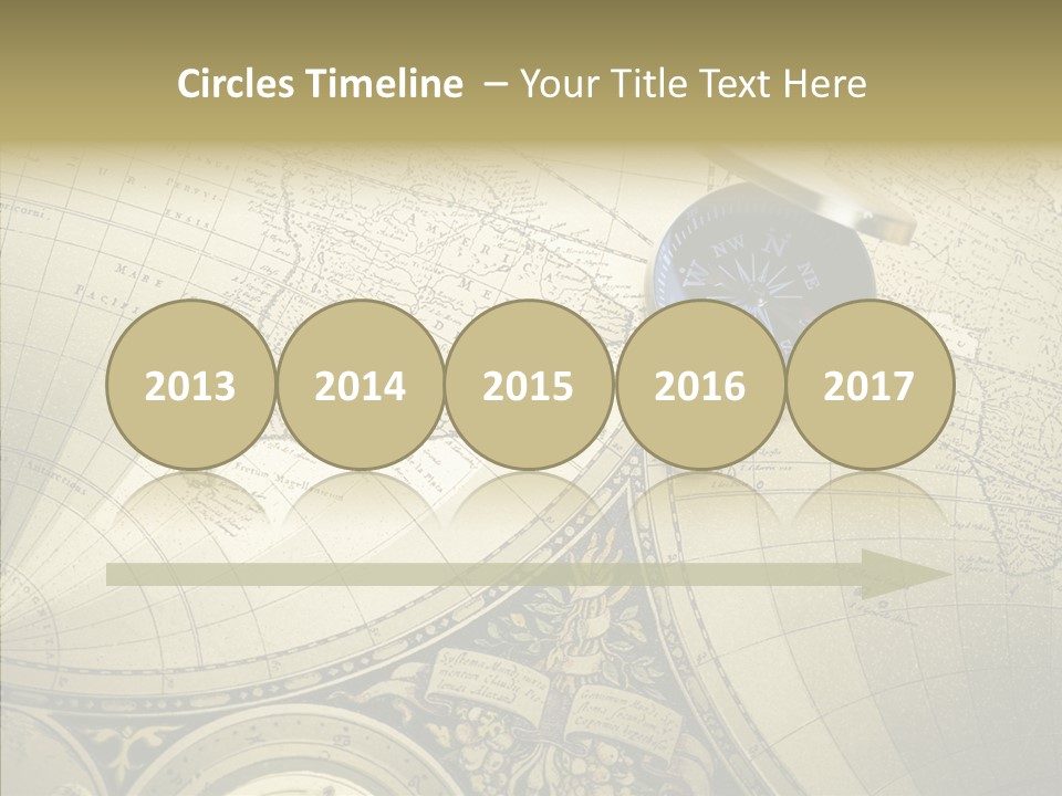 Navigation Plan Worldwide PowerPoint Template