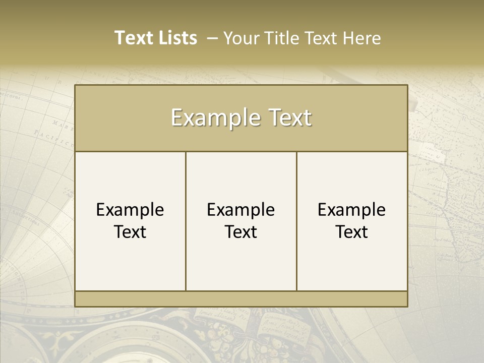 Navigation Plan Worldwide PowerPoint Template
