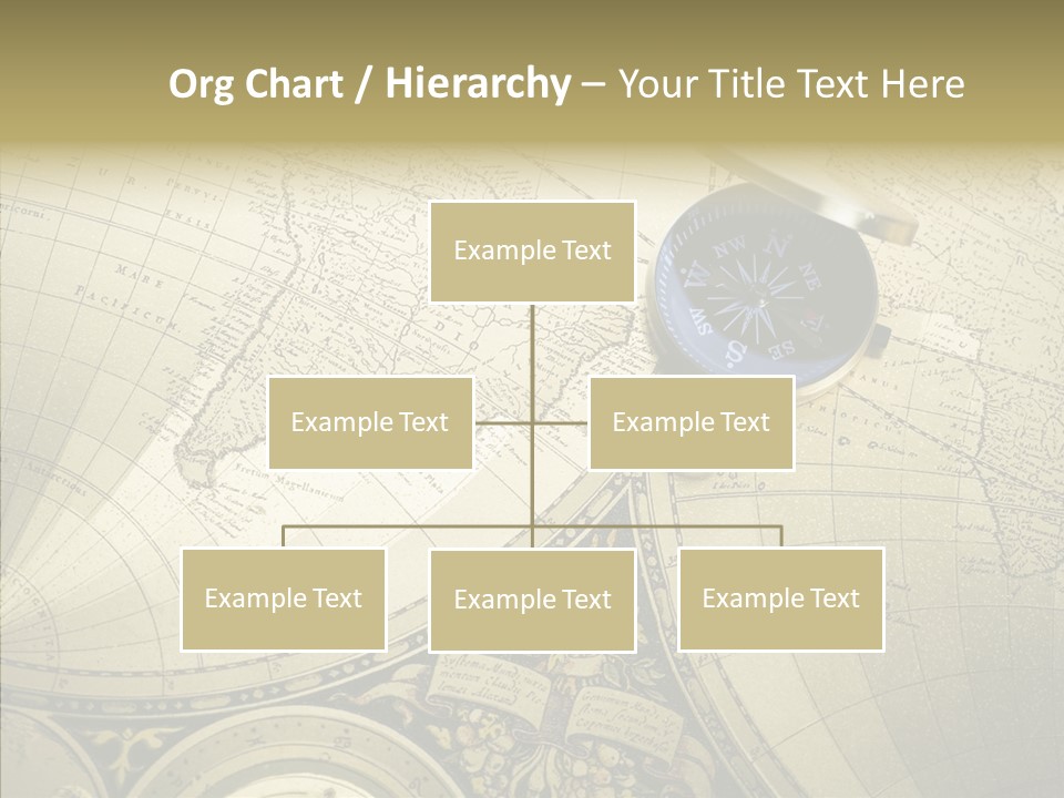 Navigation Plan Worldwide PowerPoint Template