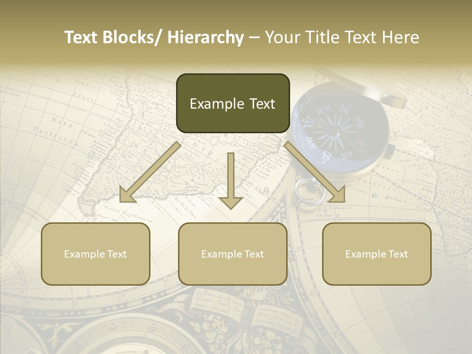 Navigation Plan Worldwide PowerPoint Template