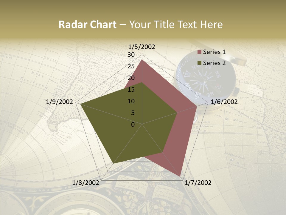 Navigation Plan Worldwide PowerPoint Template