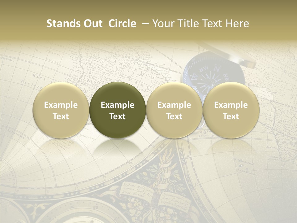 Navigation Plan Worldwide PowerPoint Template