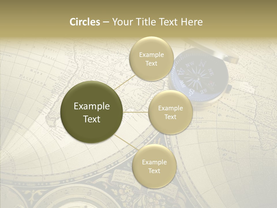 Navigation Plan Worldwide PowerPoint Template