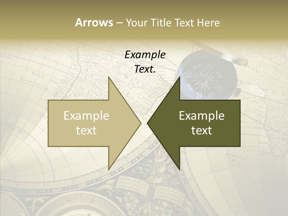 Navigation Plan Worldwide PowerPoint Template