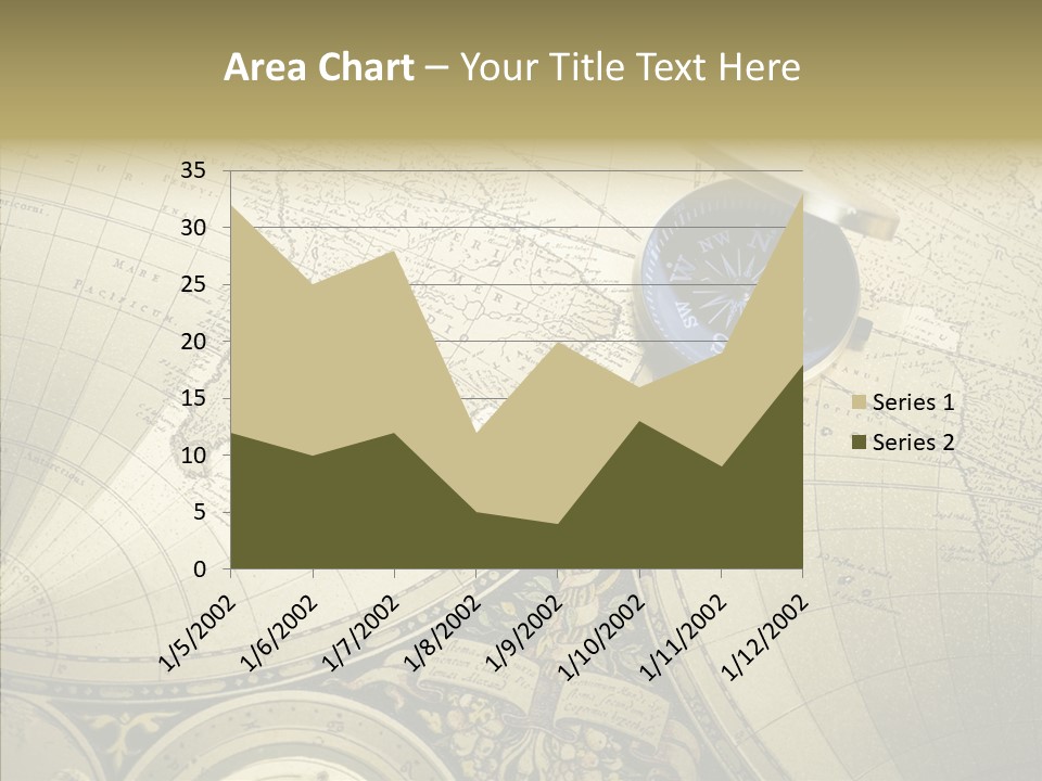 Navigation Plan Worldwide PowerPoint Template