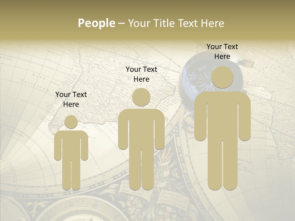 Navigation Plan Worldwide PowerPoint Template