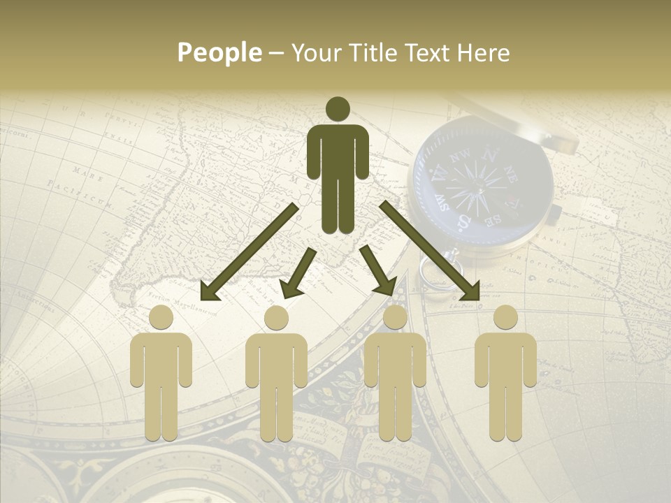 Navigation Plan Worldwide PowerPoint Template